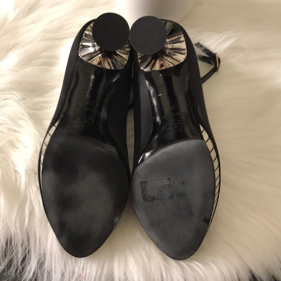 Chanel Disco Mirror satin heels - Picture 7 of 10